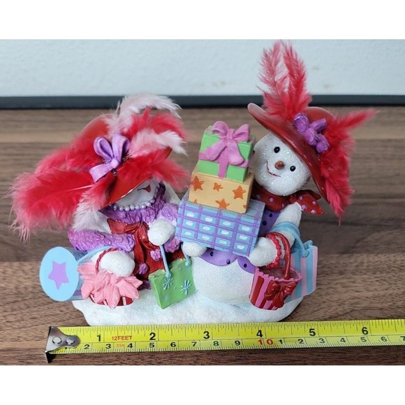 Simply Sassy Snow Friend Hamilton Collection Friendship Is A Flurry of Fun #3801 - Picture 12 of 13